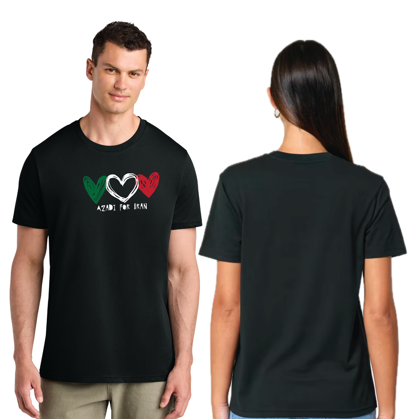 Azadi for Iran Organic Cotton T-Shirt