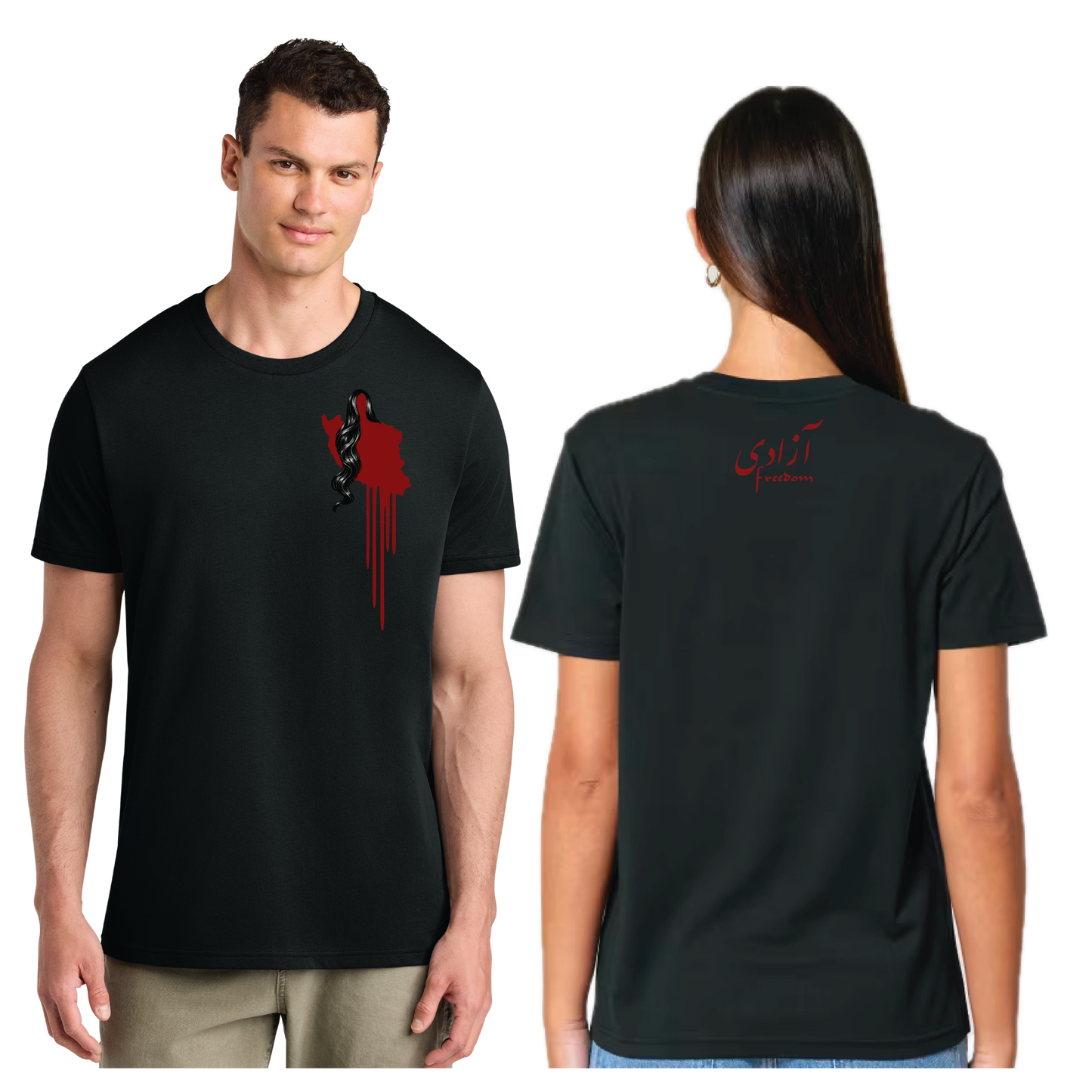 Bleeding Hearts - The Azadi Shirt (Seena's Collection)