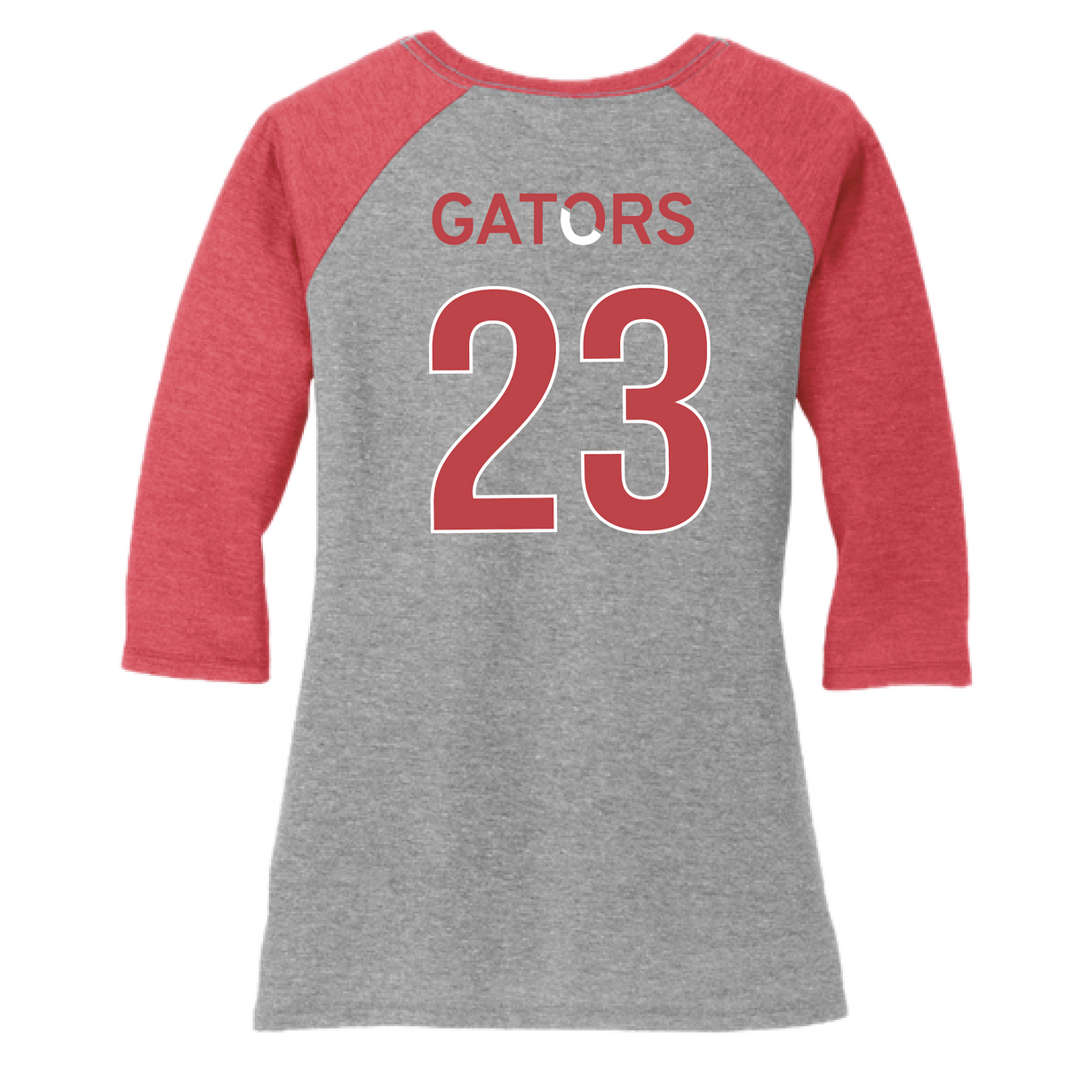 Castilleja Flag Football Women's Raglan T-Shirt