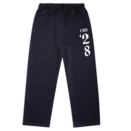 Carlmont Grad Year Vertical Cuffless Sweatpants