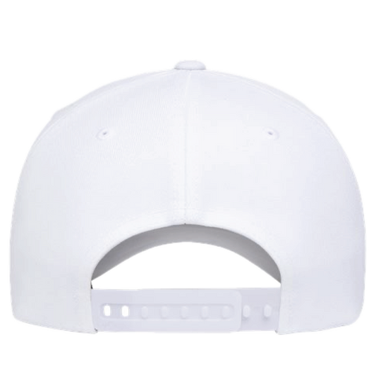 Iran Gold Script Baseball Hat, Design by Dena - White