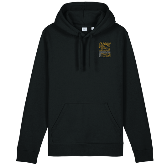 Freedom for Iran Organic Fitted Hooded Sweatshirt - Ari's Edition