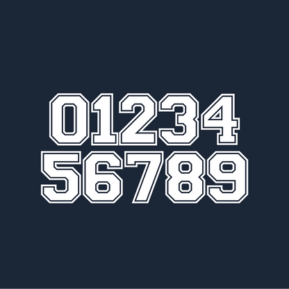 CHS Football Custom Number T-shirt
