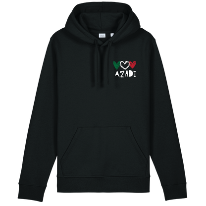 Azadi for Iran Fitted Hoodie