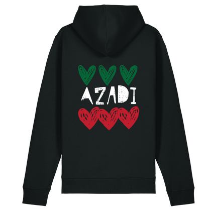 Azadi for Iran Fitted Hoodie