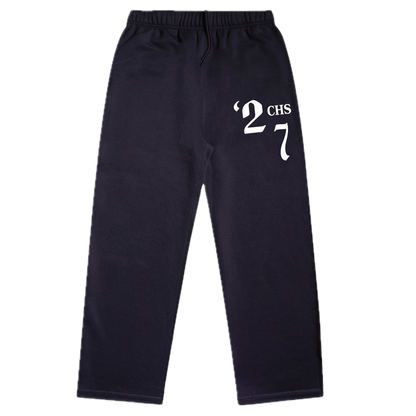 Carlmont Grad Year Diagonal Cuffless Sweatpants