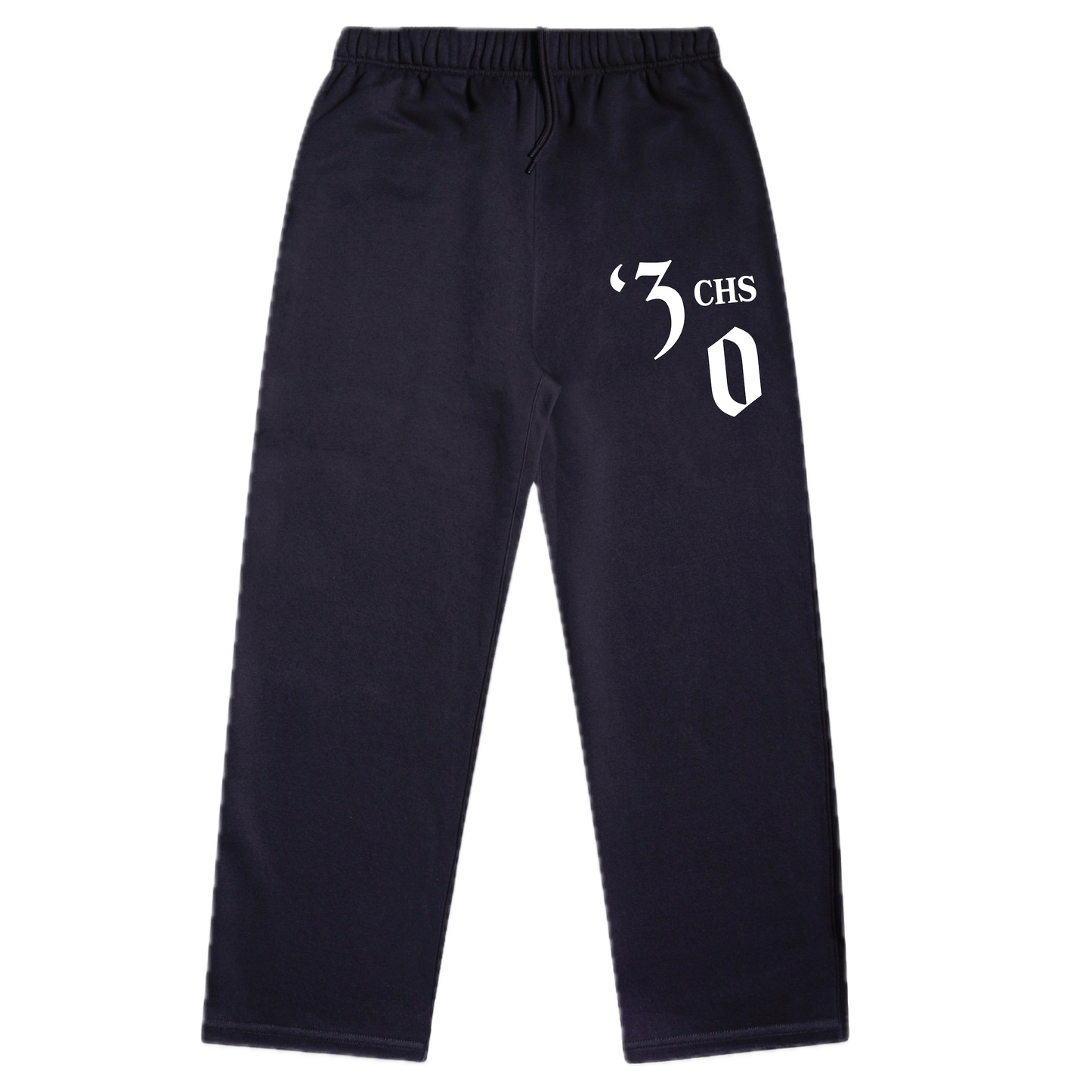 Carlmont Grad Year Diagonal Cuffless Sweatpants