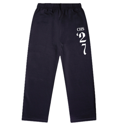 Carlmont Grad Year Vertical Cuffless Sweatpants