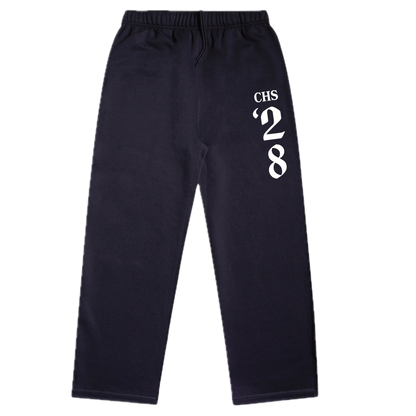 Carlmont Grad Year Vertical Cuffless Sweatpants