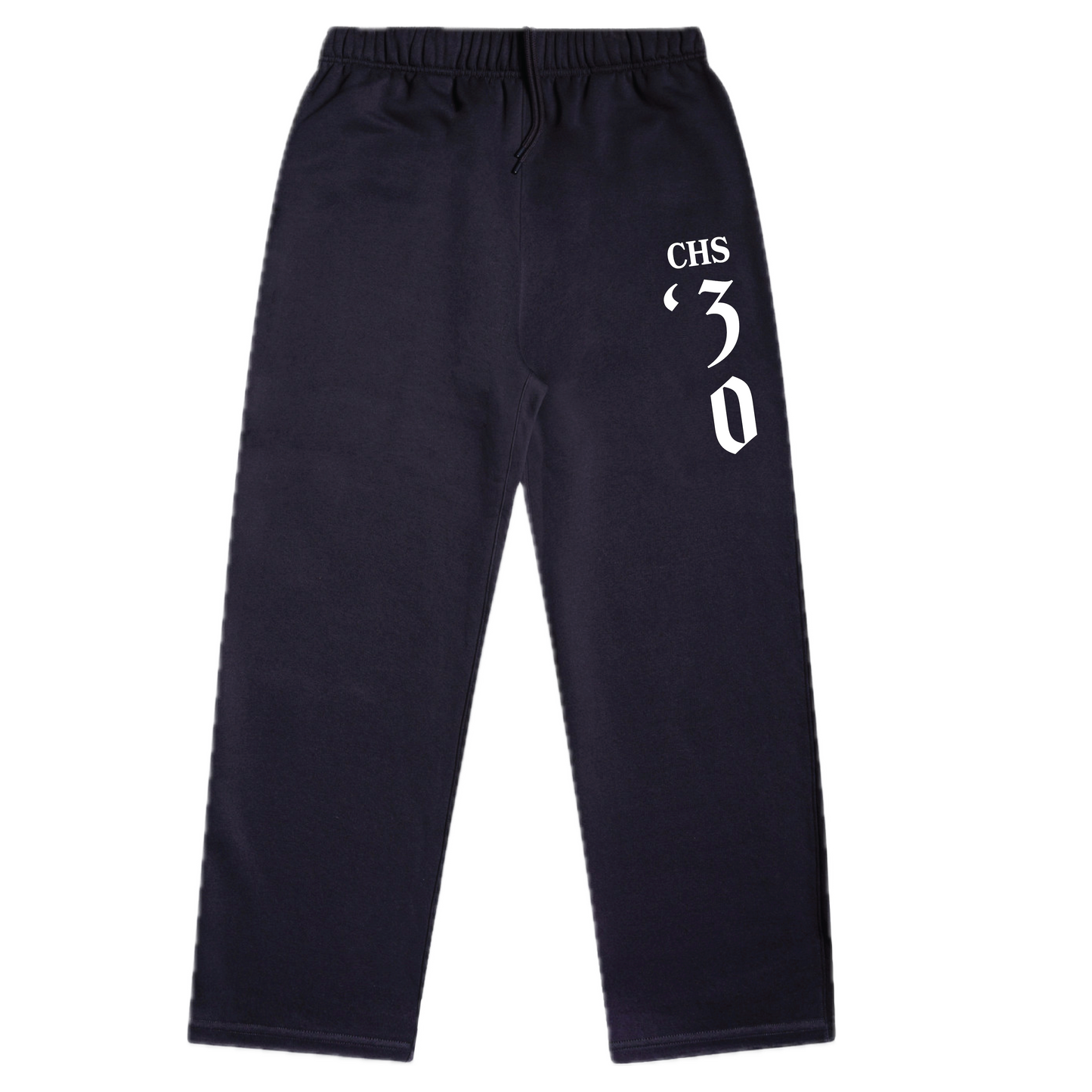 Carlmont Grad Year Vertical Cuffless Sweatpants