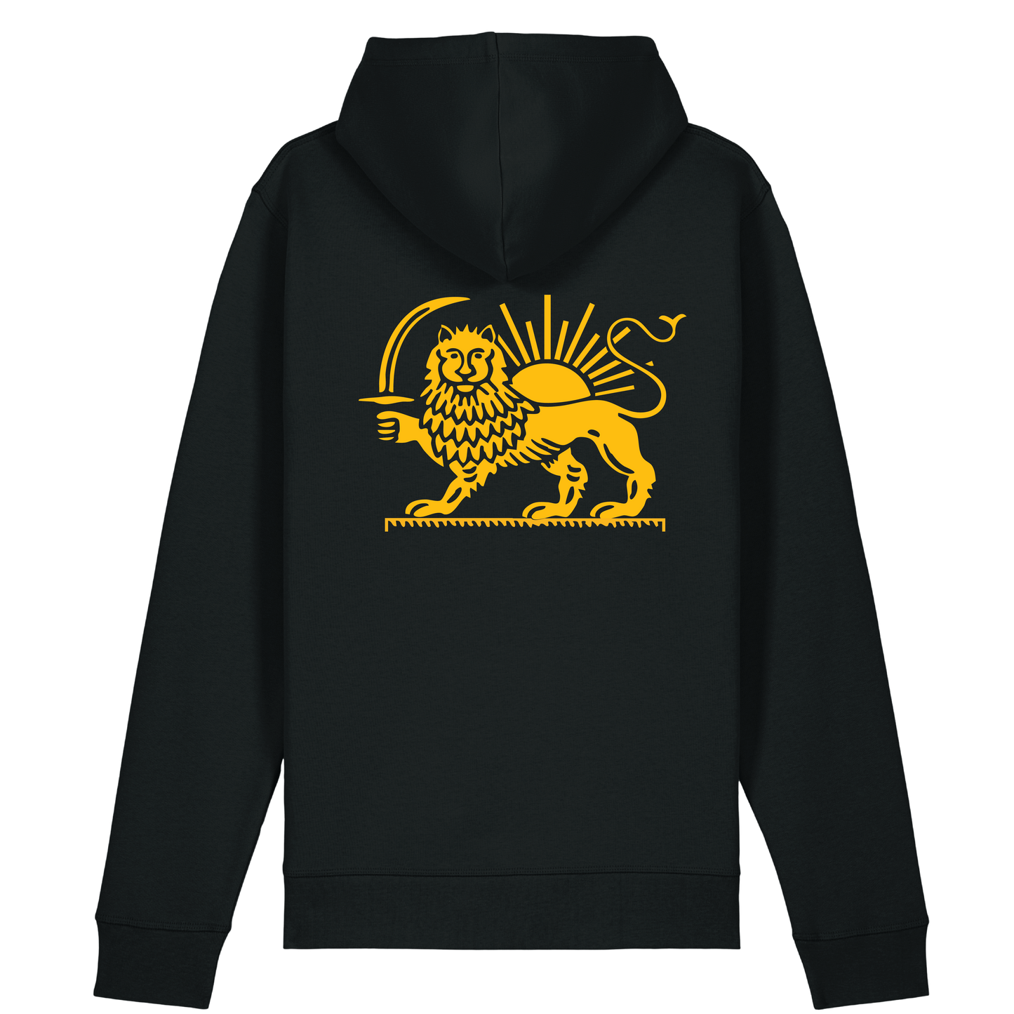 The Lion and the Sun Fitted Hooded Sweatshirt