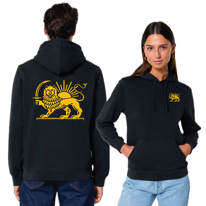 The Lion and the Sun Fitted Hooded Sweatshirt