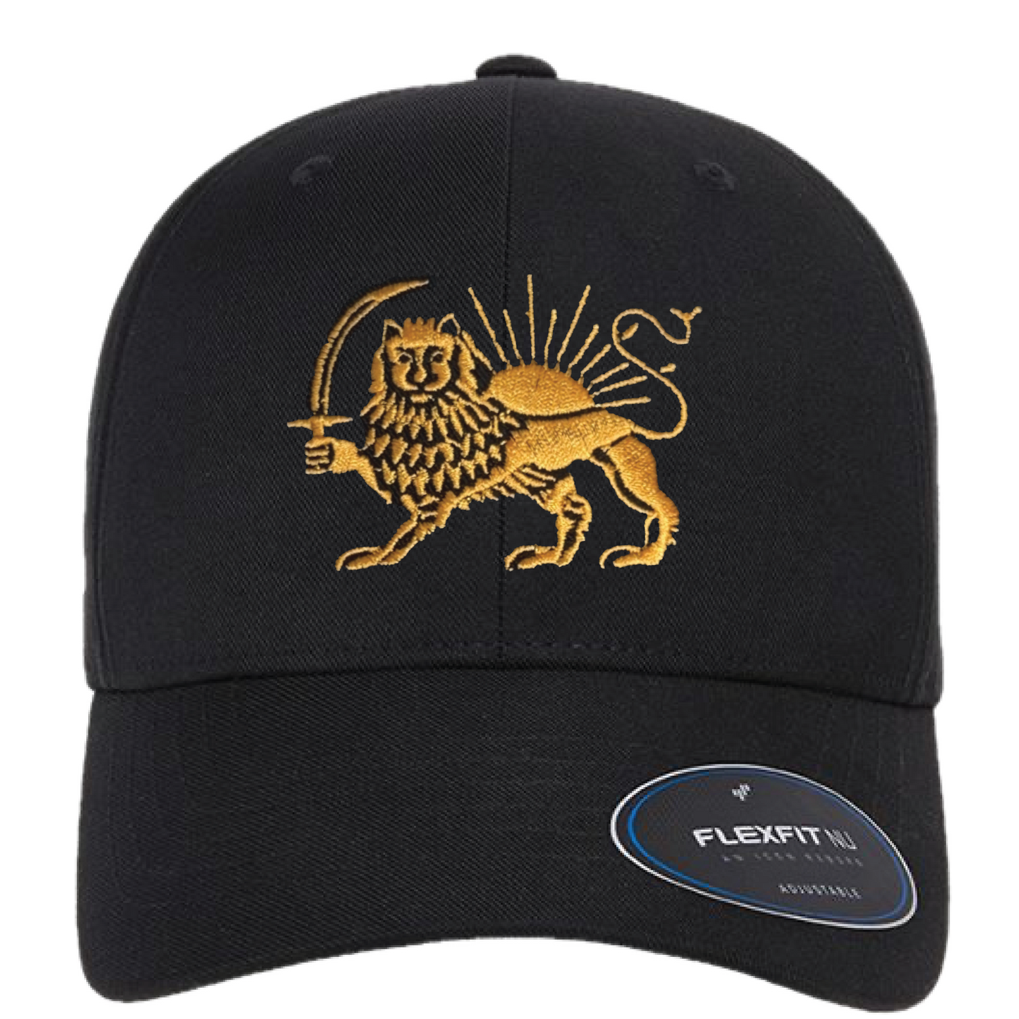 The Lion and the Sun Baseball Hat - All Gold