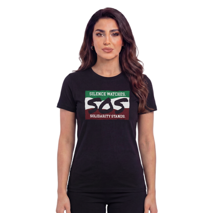 SOS Silence Watches Solidarity Stands T-Shirt