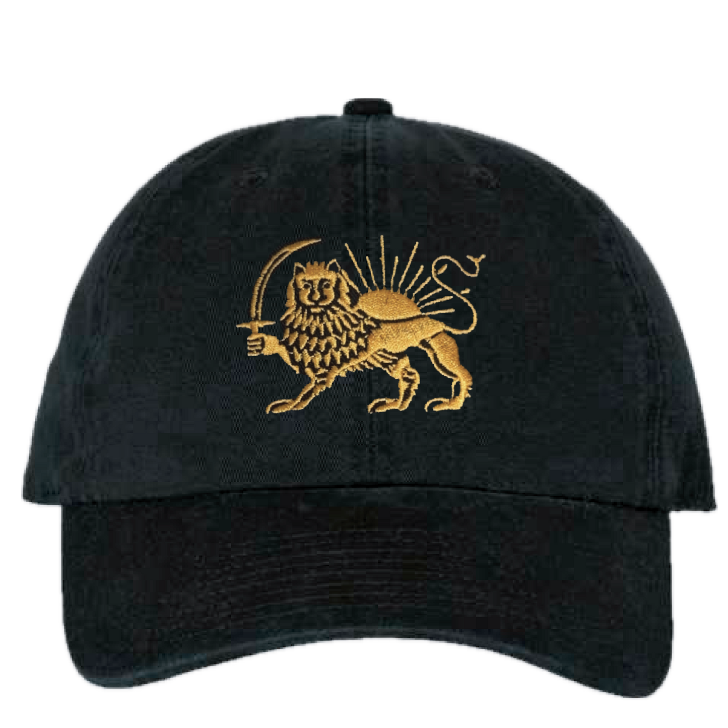 The Lion and the Sun Dad Hat - All Gold