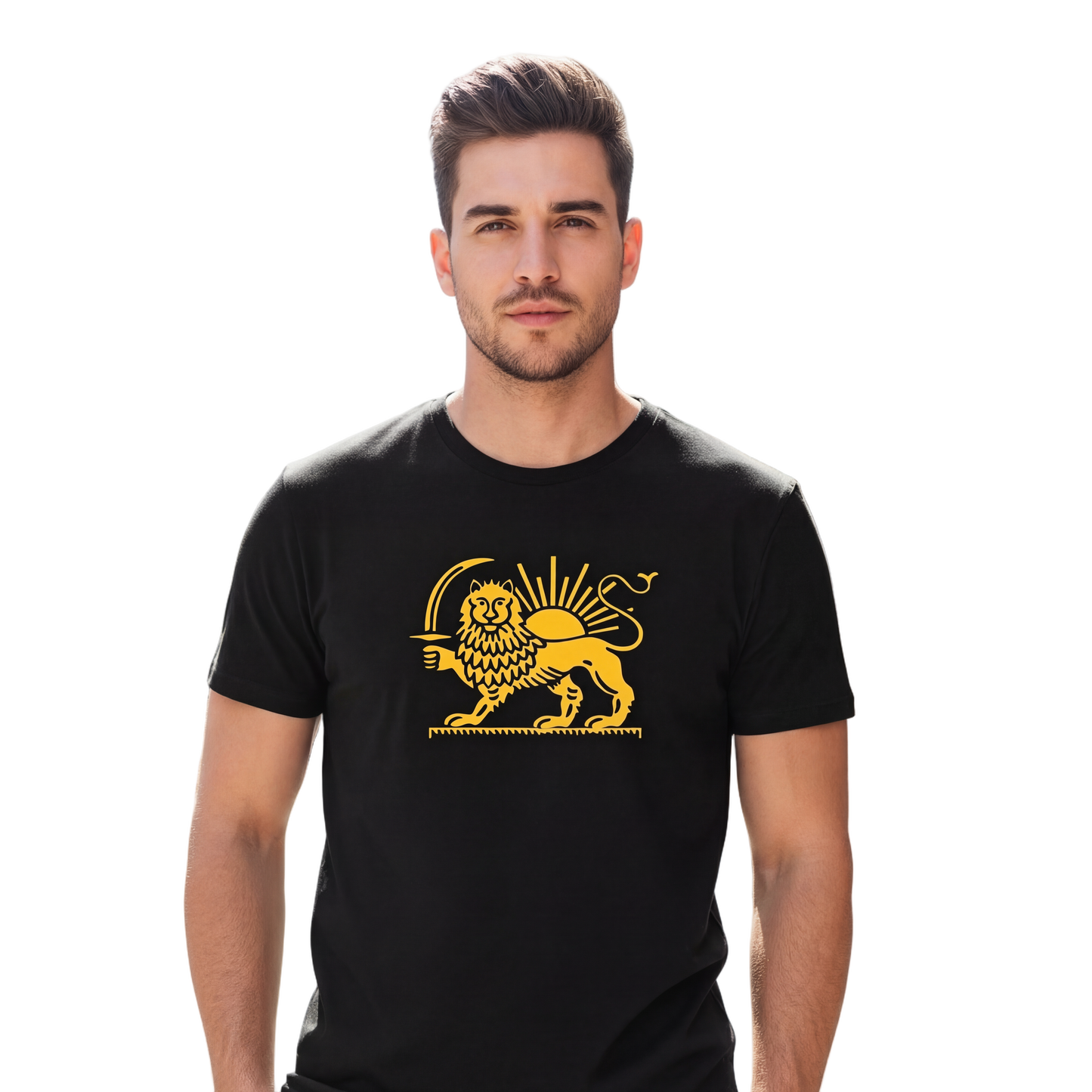 The Lion and the Sun Gold T-Shirt