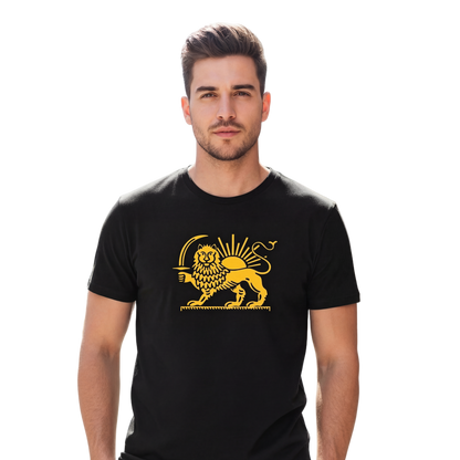 The Lion and the Sun Gold T-Shirt