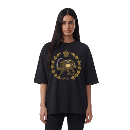 The Taj Oversized Premium T-Shirt - Gold