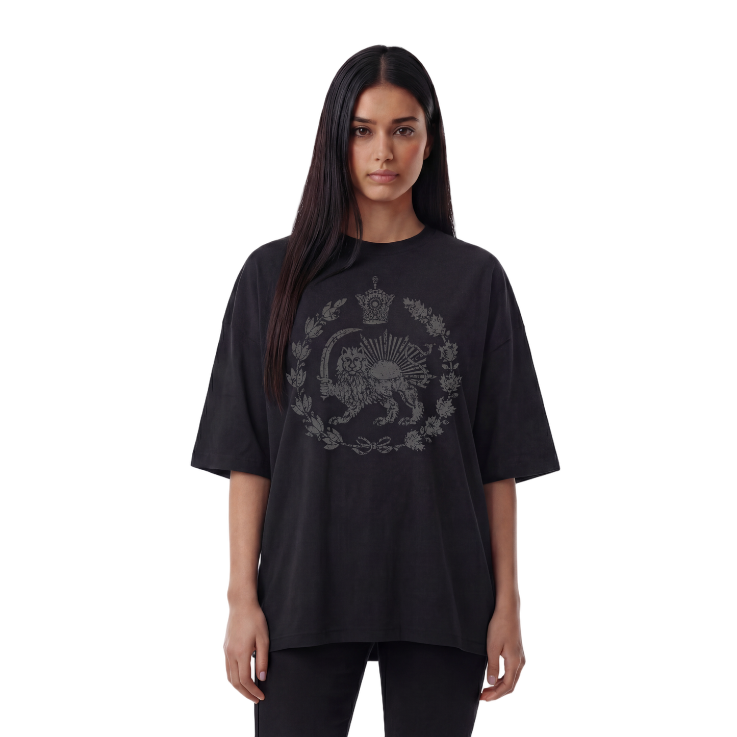 The Taj Oversized T-Shirt - Gray