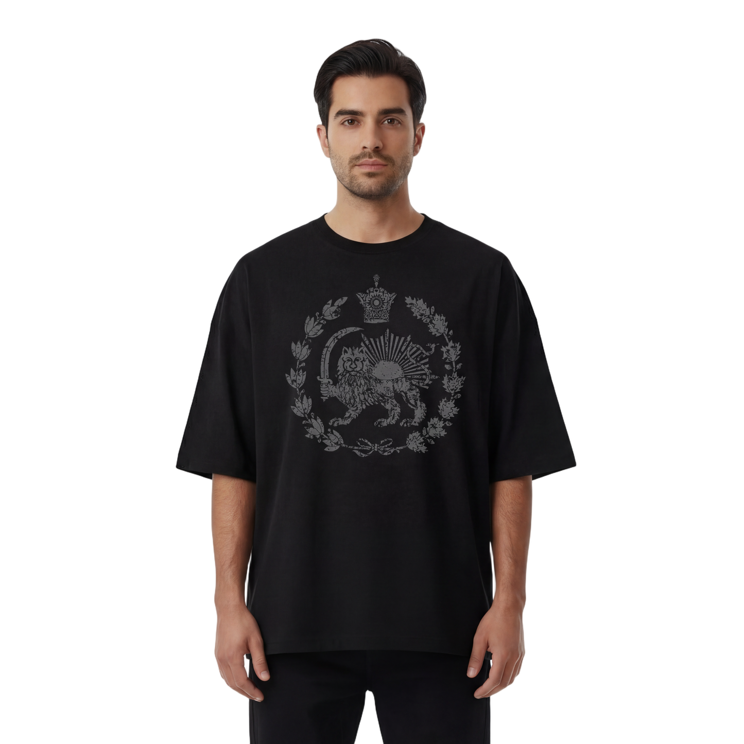 The Taj Oversized T-Shirt - Gray