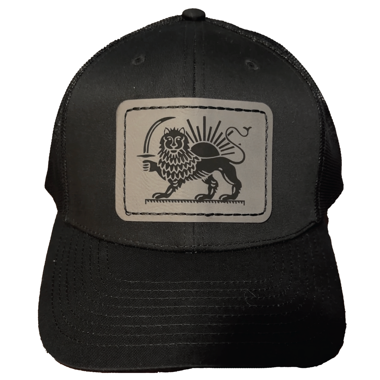 The Lion and the Sun Patch Trucker